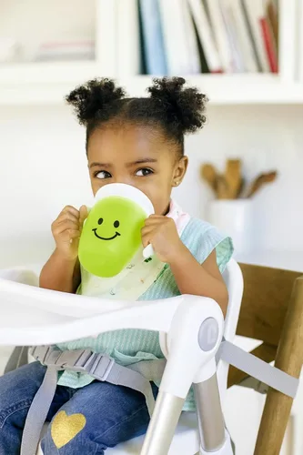 Miniatura 3 de HappySip Silicone Toddler Training Cups with Lids and Straws, BPA-Free, Leakproof, 3-Pack