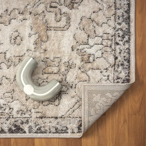 Miniatura 9 de LUXE WEAVERS Alfombra oriental floral beige envejecida 5x7