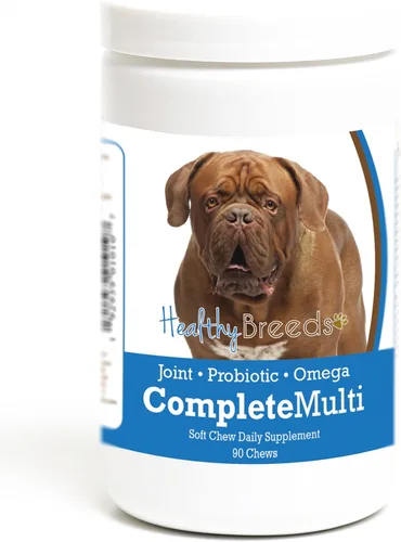 Miniatura 125 de Healthy Breeds Pug todo en uno multivitamínico suave masticable 60