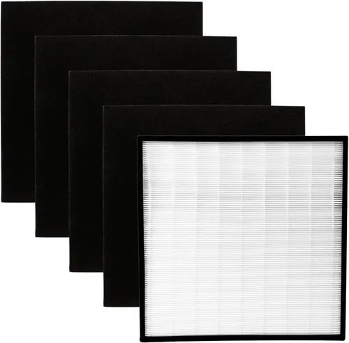 Nispira 1183050K WPPRO2000 Filtro de repuesto para Whirlpool Whispure Pro 2000 purificador de aire WPPRO2000B WPPRO2000P WPPRO2000M 1 HEPA + 4