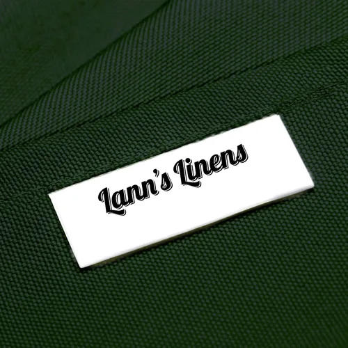 Miniatura 5 de Lann's Linens - Mantel rectangular de tela de poliéster de primera calidad para bodas, banquetes y restaurantes Verde cazador