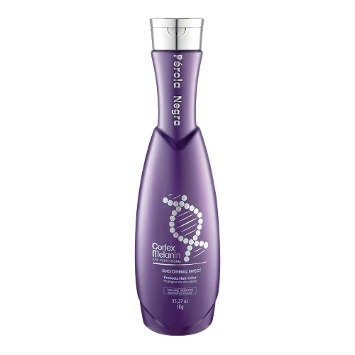 Perola Negra Cortex Melanina Efecto Suavizante - Tratamiento Complejo de Explosión - Protege el Color del Cabello - Reductor de Volumen 35.27 oz