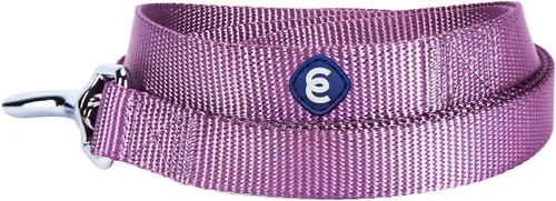 Miniatura 60 de Blueberry Pet Essentials - Correa de perro azul cambray para perros medianos - 5' * 3/4" Correa de nailon resistente Correa ligera