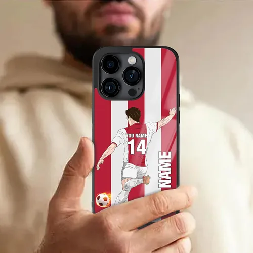 Miniatura 7 de Fundas de teléfono personalizadas con nombre y número para iPhone 8 11 12 13 14 15 16 17 Pro Max Plus Mini Xr XSE para Samsung Galaxy S20 S21 S22