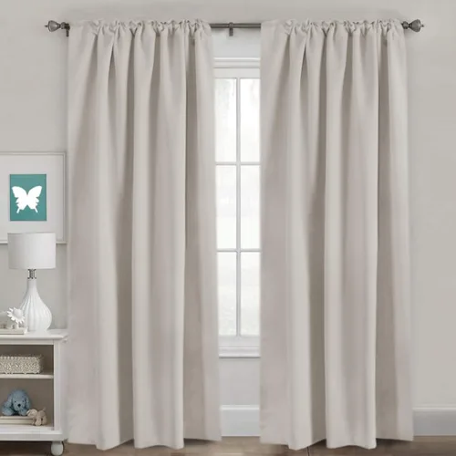 Miniatura 2 de H.VERSAILTEX Cortinas opacas con aislamiento térmico, paneles de tratamiento de ventana, cortinas opacas para oscurecer la habitación, cortinas