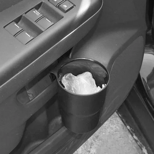 Miniatura 2 de Universal Car Cup Holder Caja multifuncional para colgar salida de aire Soporte de montaje de puerta de botella (negro)