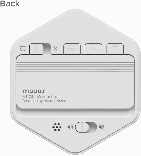 Miniatura 7 de mooas Reloj Cubo Multi-Hexágono, Reloj Digital, Temporizador Pomodoro, Pantalla Retroiluminada Modo 12/24H Contador de Tiempo Ascendente