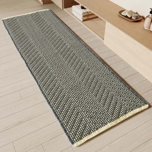 Miniatura 24 de BULULOM Alfombras de Baño Boho, Alfombra de Baño Waffle Mejorada, Alfombras de Baño Súper Absorbentes Antideslizantes, Alfombras Lavables a Máquina