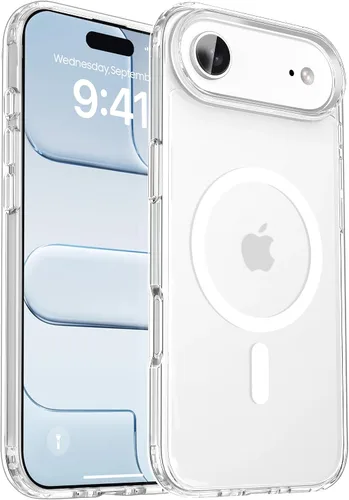 Miniatura 87 de CACOE Funda magnética para iPhone 12 y iPhone 12 Pro de 6.1 pulgadas - Compatible con MagSafe y soporte magnético para teléfono en el automóvil,