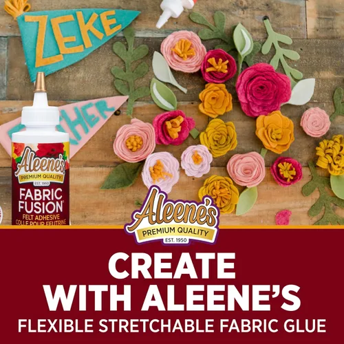 Miniatura 6 de Aleene's Felt Fabric Fusion 43234 - Pegamento para fieltro, blanco