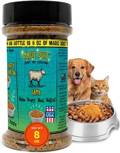 Miniatura 11 de Magic Dust - Decoración de carne seca de cordero con una sola proteína para perros y gatos, mejora el sabor y eleva la emoción de la hora