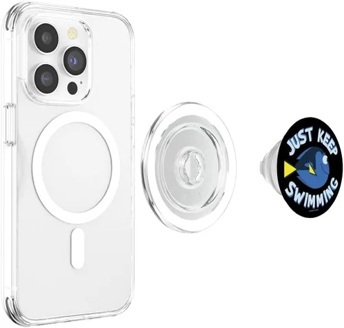 Miniatura 4 de Disney Pixar Buscando a Dory Just Keep Swimming PopSockets MagSafe PopGrip para iPhone