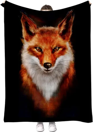 Manta de zorro (Fox 01, 40 x 50 pulgadas)