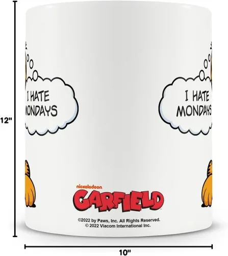 Miniatura 6 de Garfield Taza de café con licencia oficial "I Hate Mondays", talla única