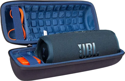 Miniatura 15 de co2CREA Funda de viaje rígida de repuesto para altavoz Bluetooth impermeable JBL Charge 4 / Charge 5 (funda negra)