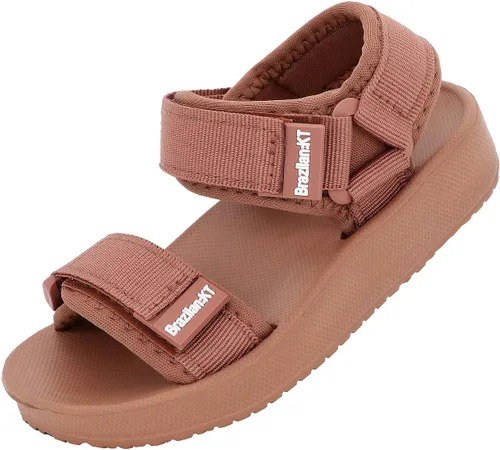 Sandalias para niños, sandalias para exteriores, zapatos de playa, zapatos de agua de verano, luz anti-flip