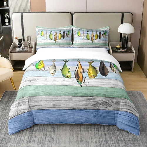 Miniatura 23 de Erosebridal American Flag 100% Cotton Bedding Set Twin Army Green Camo Duvet Cover Bear Claw Hunting Theme Comforter Cover Camoflage Camping