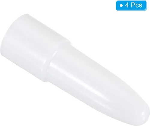 Miniatura 3 de PATIKIL Tapas difusoras de linterna, 4 piezas de plástico de policarbonato resistente al desgaste, varita de señal de linterna, color blanco