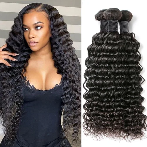 Miniatura 10 de Cabello humano rizado con cierre de encaje de 4 x 4, cabello humano prearrancado Jerry rizado ondulado 12A sin procesar brasileño virgen cierre