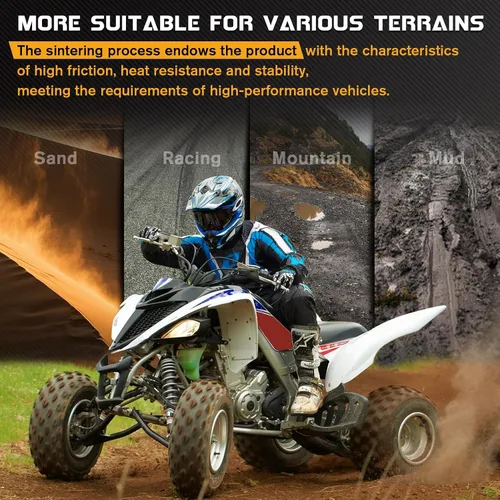 Miniatura 7 de Pastillas de freno Raptor 660 350 400ex para Honda TRX400X TRX400EX 2009-2014 Fourtrax Sportrax 400 300 1999-2008 300ex TRX 300 EX 1993-2008