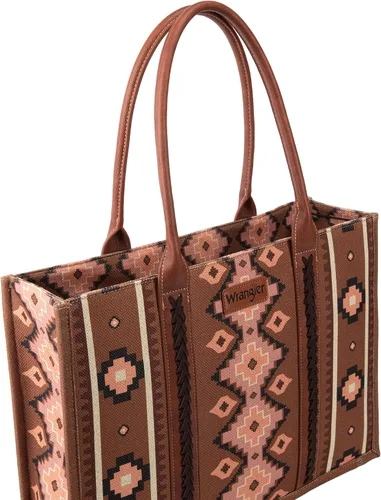 Miniatura 3 de Wrangler - Cartera para tarjetas de crédito para mujer, estilo bohemio, azteca, con bolsillo con cremallera