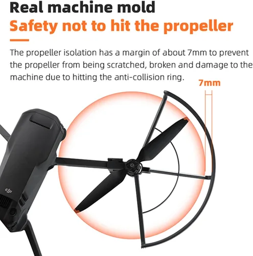 Miniatura 4 de Protector de hélice apto para DJI Mavic 3/Mavic 3 Pro Drone de liberación rápida Protectores de hoja de hélice Funda protectora anticolisión