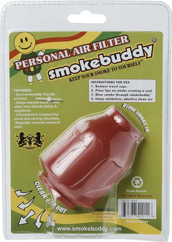 Miniatura 5 de Filtro de aire personal Smoke Buddy 0159-RD