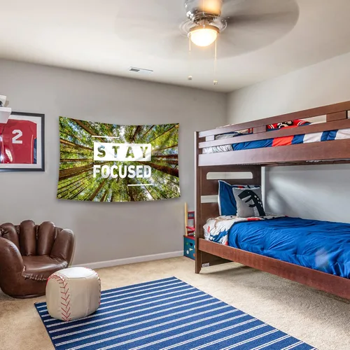 Miniatura 3 de Bandera inspiradora con citas motivacionales, tapiz decorativo de pared de 3 x 5 pies, dormitorio universitario, gimnasio, oficina, decoración
