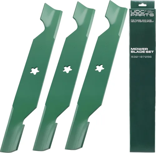 Miniatura 38 de UDC Parts GY20852 Hojas de corte de 48 pulgadas para John Deere D140 E140 S140 Z355E GX21784 GX21786 S170 E170 LA130 LA145 D160 S160 E160 E150 D155