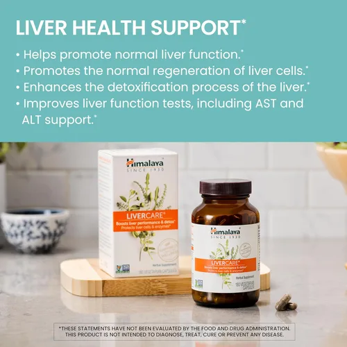 Miniatura 3 de Himalaya Livercare/LIV 52 para limpieza del hígado y desintoxicación 375 mg, 180 cápsulas, 90 Días De Suministro