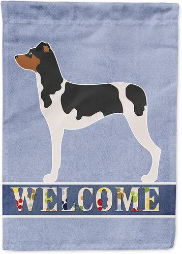Miniatura 104 de Caroline's Treasures BB8334GF AIDI Bandera de jardín para perro de montaña del Atlas, bandera de buzón azul, bandera decorativa para patio exterior