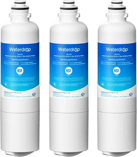 Miniatura 11 de Waterdrop 11032531 Filtro de agua para refrigerador, compatible con Bosch®, Ultra Clarity Pro®, filtro de agua Thermador®, repuesto para BORPLFTR50