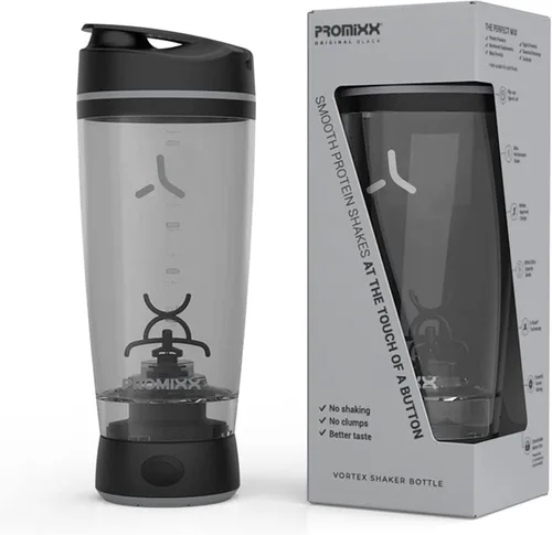 Miniatura 2 de Promixx Pursuit - Botella mezcladora de proteínas, botella deportiva prémium para mezclas de proteínas y batidos de suplementos, vaso mezclador