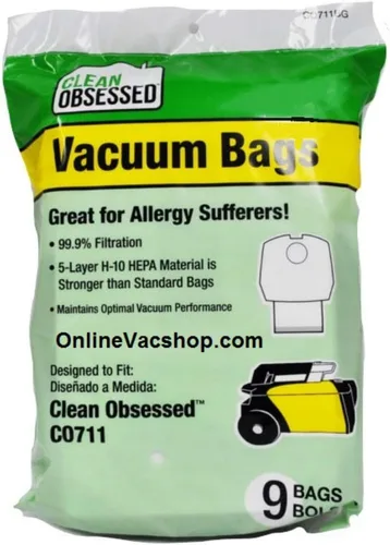 Miniatura 5 de Clean Obsessed Aspiradora portátil ligera comercial; modelo CO711 (aspiradora) (aspiradora de recipiente con kit)