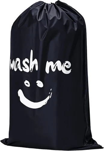 HOMEST XL Wash Me - Bolsa de lavandería de viaje, organizador de ropa sucia, lo suficientemente grande como para contener 4 cargas de ropa, fácil de