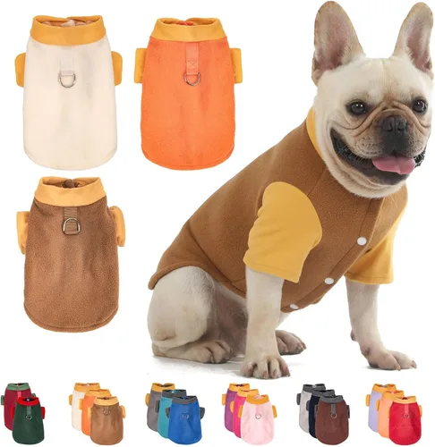 FabriCastle Suéteres pequeños para perros, paquete de 3 prendas para perros y gatos, chaquetas suaves y cálidas para perros XXS XS S y S, disfraces