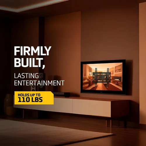 Miniatura 3 de LionBeam™ Soporte de pared para TV resistente para la mayoría de televisores de 23 ″ a 42″ Soporte de pared inclinable para televisores de montaje