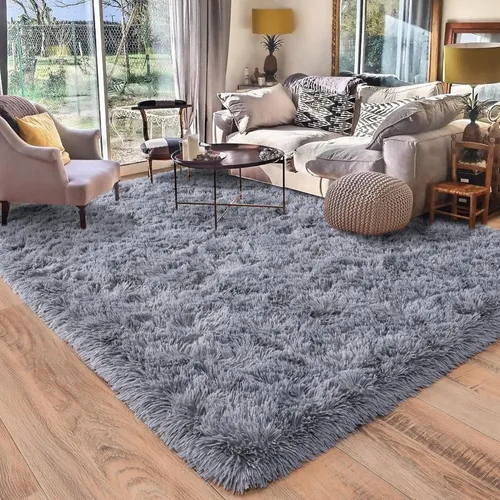 Miniatura 14 de Alfombras de Pasillo para Dormitorio 2x6 pies Alfombras de Pasillo para Pasillos Antideslizantes Suaves de Pelo Largo Alfombra de Cabecera, Alfombra