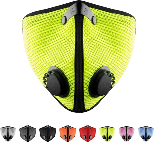 Miniatura 4 de RZ Mask M2 - Cooling Mesh Dust Mask w/ 99.8% Carbon Filtration, Anti Fogging w/Easy Use Hook-and-Loop Head Strap