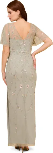 Miniatura 2 de Adrianna Papell Vestido largo con cuentas para mujer