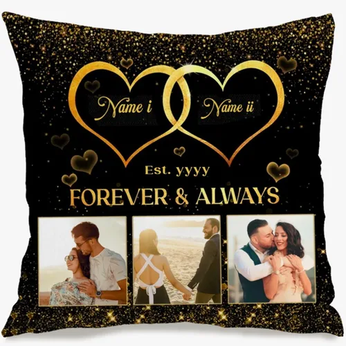 Miniatura 43 de Custom 6 Photo Throw Pillow Cover with Text for Mom, Cozy Cushion Ideal as a Thoughtful Gift for Family Mother’s Day Holidays or Special Occasions 6