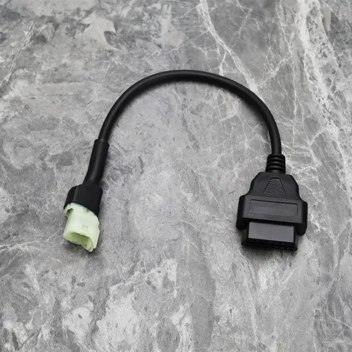 Miniatura 7 de The Lord of the Tools Cable de diagnóstico para motocicleta, cable adaptador OBD2 para motocicleta, cable adaptador de 4 pines, compatible