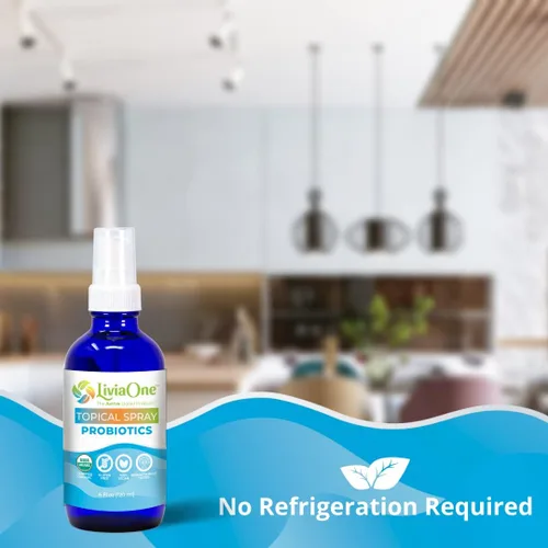 Miniatura 2 de LiviaOne Topical - Probióticos líquidos en aerosol, probióticos orgánicos certificados por USDA, probióticos veganos sin gluten ni alérgenos, sin