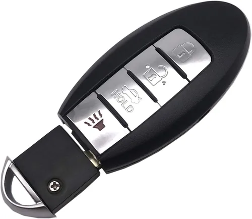 Miniatura 5 de Funda inteligente para llavero Nissan Altima Maxima Murano Infiniti KR55WK48903 4 botones de repuesto sin llave remoto de entrada remota carcasa