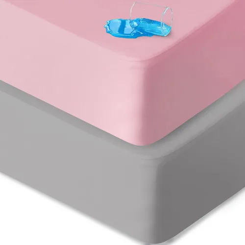 Miniatura 8 de Protector de colchón King impermeable, silencioso y de cobertura suave, funda de colchón tamaño King con sábanas ajustadas de bolsillo profundo
