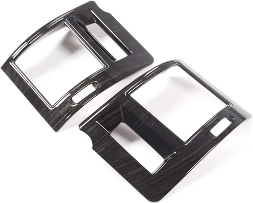 Miniatura 6 de YIWANG Marco de ventilación de aire acondicionado lateral de automóvil ABS cromado 2 piezas para Toyota Land Cruiser Prado FJ150 150 2010-2019
