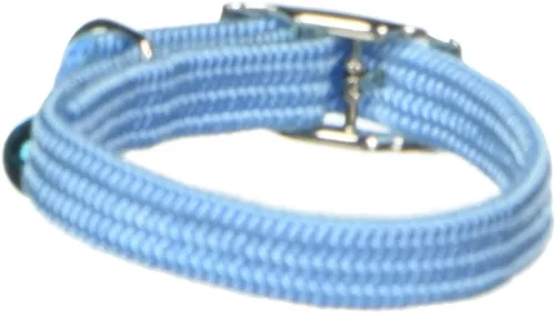 Miniatura 19 de Kool Kat Collar de seguridad elástico para gatos con campana, negro, 12 pulgadas
