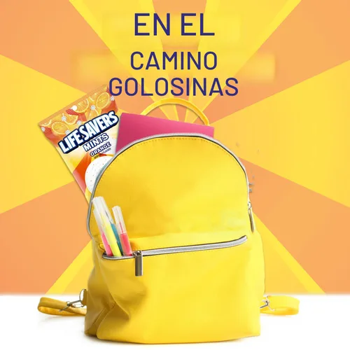 Miniatura 6 de LIFE SAVERS Mentas de Naranja, Envueltos Individualmente, Para Bocadillos, Compartir, Fiestas de Oficina y Almacenamiento en la Despensa, 6.25 oz