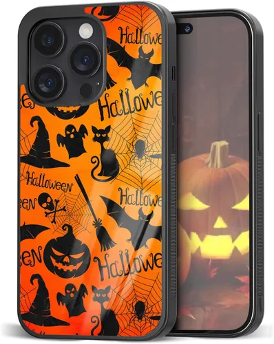 Lindas fundas de teléfono de Halloween para iPhone 11 12 13 14 15 16 17 Pro Max Plus Mini XR Xs| para Samsung Note 10 20 S21 S22 S23 S24 S25 S26