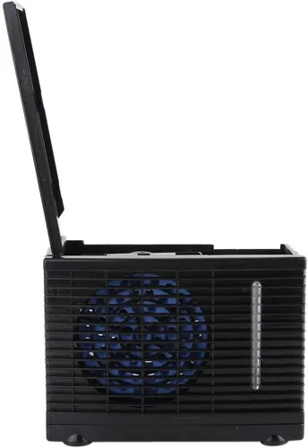 Miniatura 3 de Ventilador portátil de 12 V para coche, camión, hogar, mini ventilador de aire acondicionado, enfriador de agua evaporativo, 7.9 x 4.3 x 5.9 pulgadas
